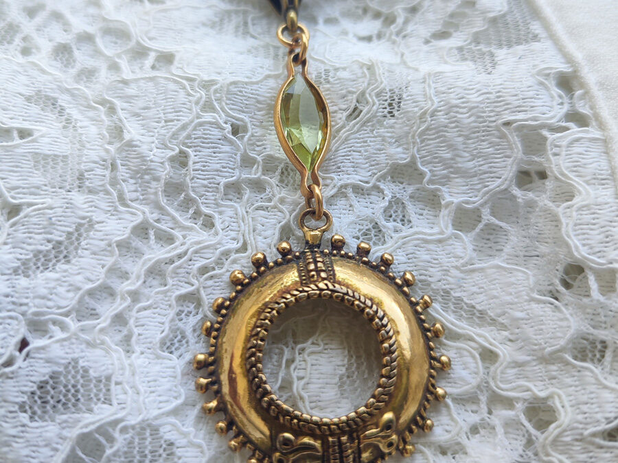 Boucle soleil solitaire VENDU