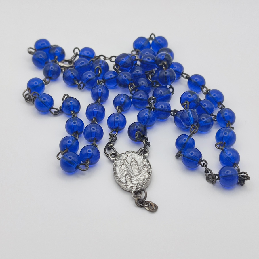 collier_agatha_2 Les perles bleu du collier Agatha, une sélection la Fabrique Re belle