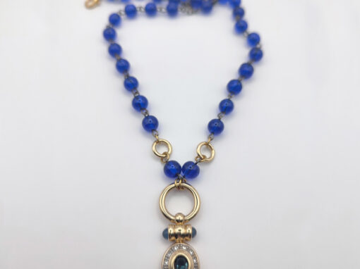 Collier bleu Agatha VENDU