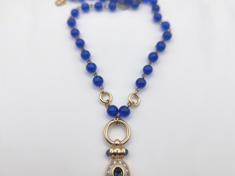Collier bleu Agatha VENDU