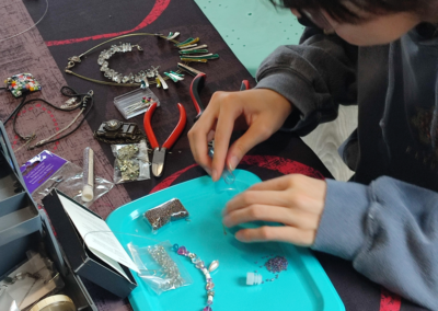 Atelier privé, le choix des perles